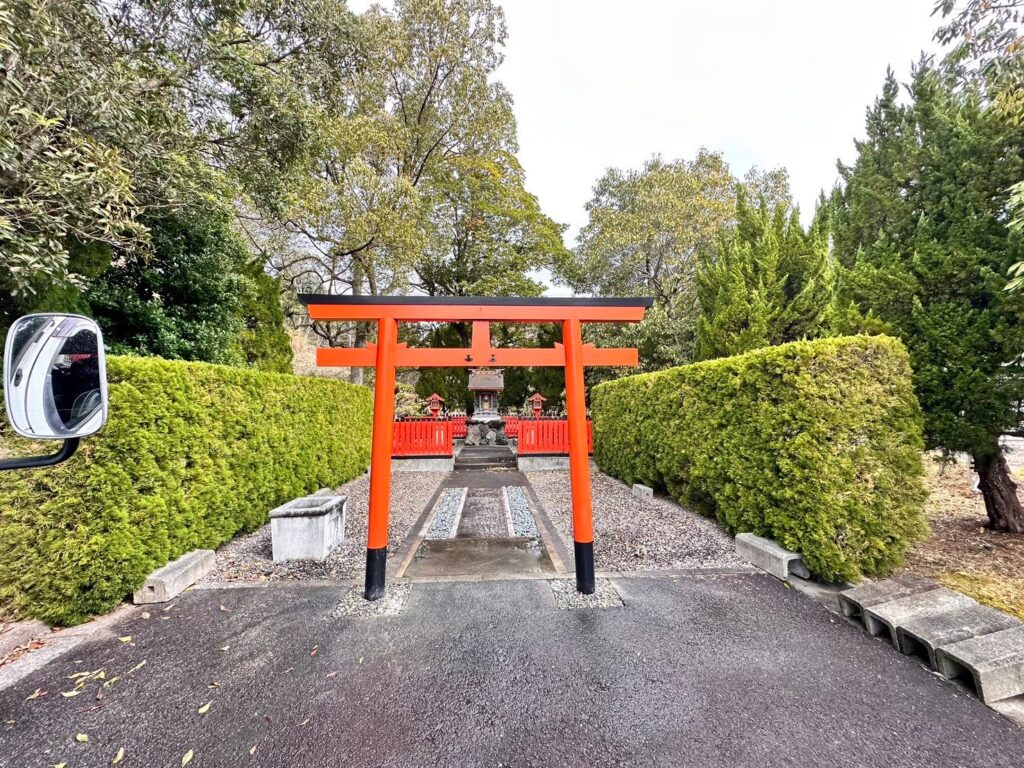 高倉大明神　鳥居建て替え工事