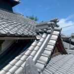 唯念寺　書院玄関屋、屋根工事