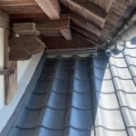 唯念寺　書院玄関屋、屋根工事