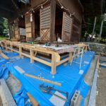 鹿島神社　改修工事