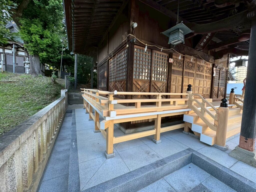 鹿島神社　改修工事